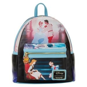 Loungefly Disney’s Cinderella Princess Scenes Mini Backpack ~ Brand New!!!